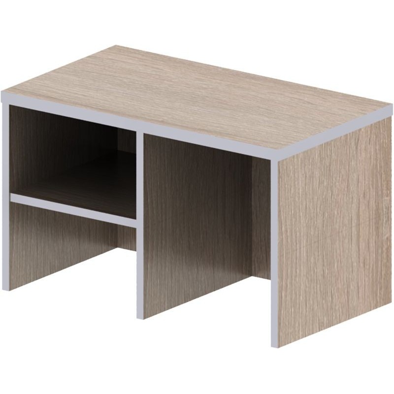 Изображение товара Настольная полка Vita из ЛДСП цвета дуб сонома для офиса и дома