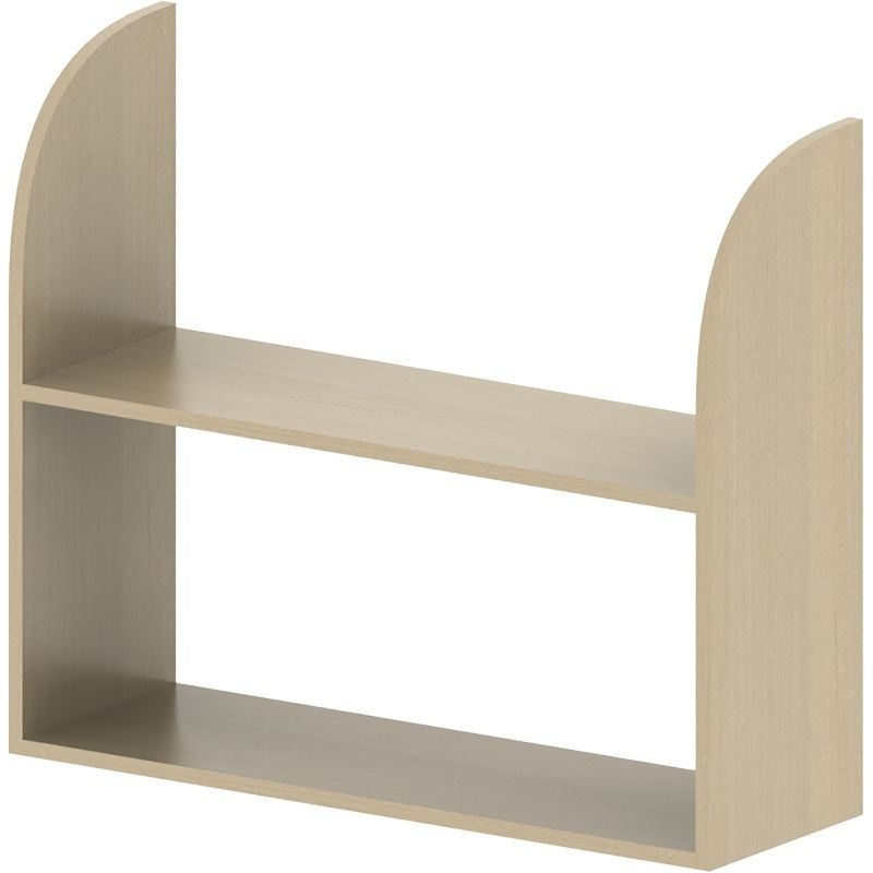 Изображение товара Навесная полка Рондо из ЛДСП цвета берёза 800х254х675 мм