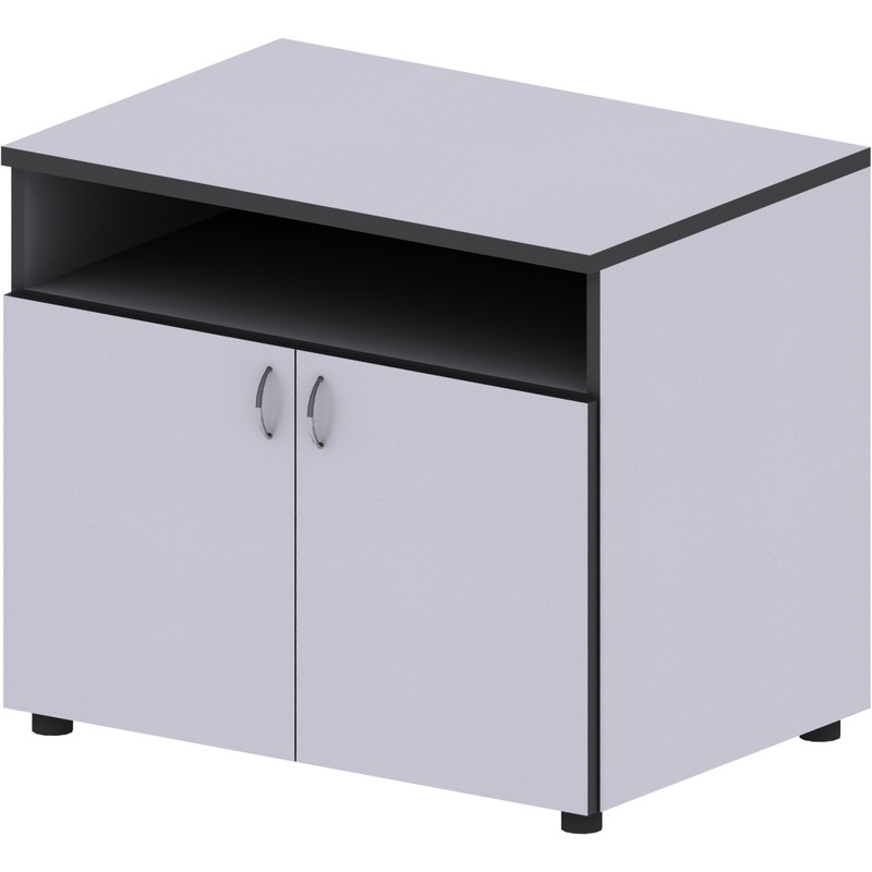 Изображение товара Тумба Агат для оргтехники серого цвета 800x550x680 мм