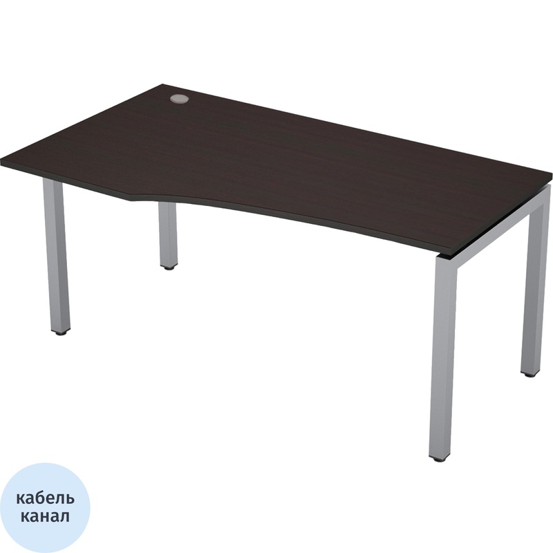 Изображение товара Эргономичный левый стол Avance 6М.520 из ЛДСП с парящим эффектом