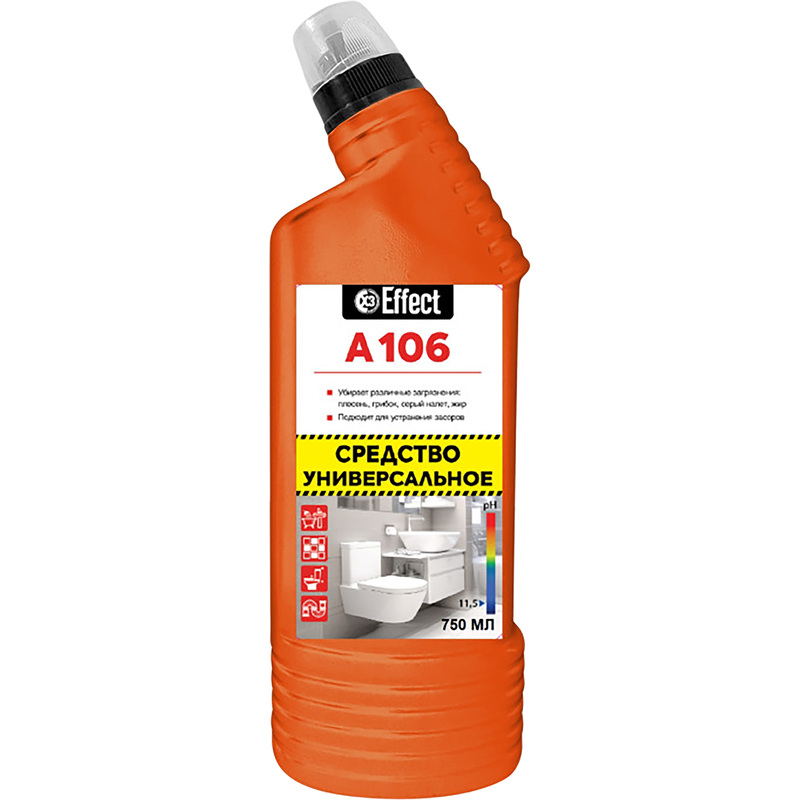 Изображение товара Средство для мытья сантехники Effect Alfa 106 0.75 л (концентрат)