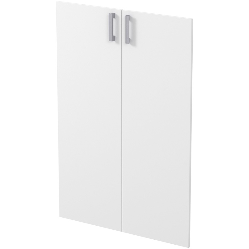 Изображение товара Дверь средняя 2ФК.002 ЛДСП белая 1142х390 мм мебельная фасад