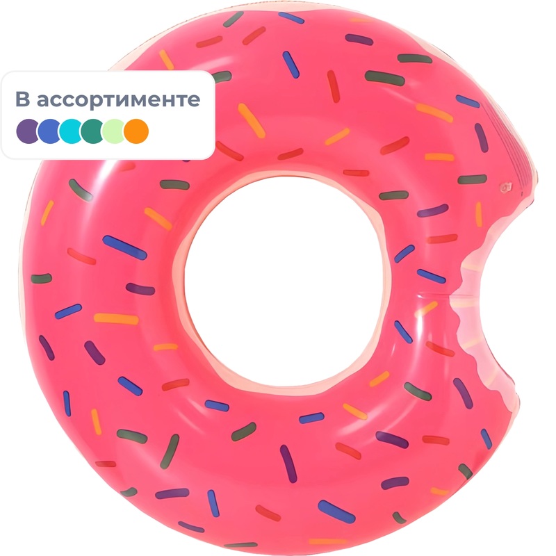 Изображение товара Круг надувной Ecos Пончик 85 см (993175)