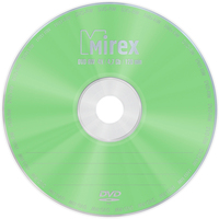 Диск DVD-RW Mirex 4.7 ГБ 4x cake box UL130032A4M (25 штук в упаковке)