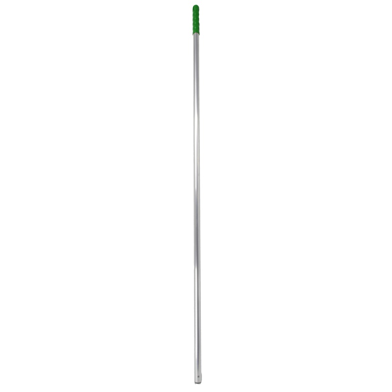 Изображение товара Алюминиевая рукоятка A-VM 140 см зеленая/серебряная для уборки