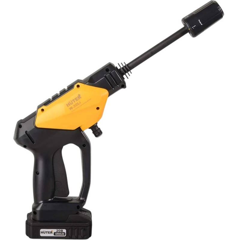 Изображение товара Аккумуляторная мойка высокого давления Huter W-20Li для дома и сада 42 бара