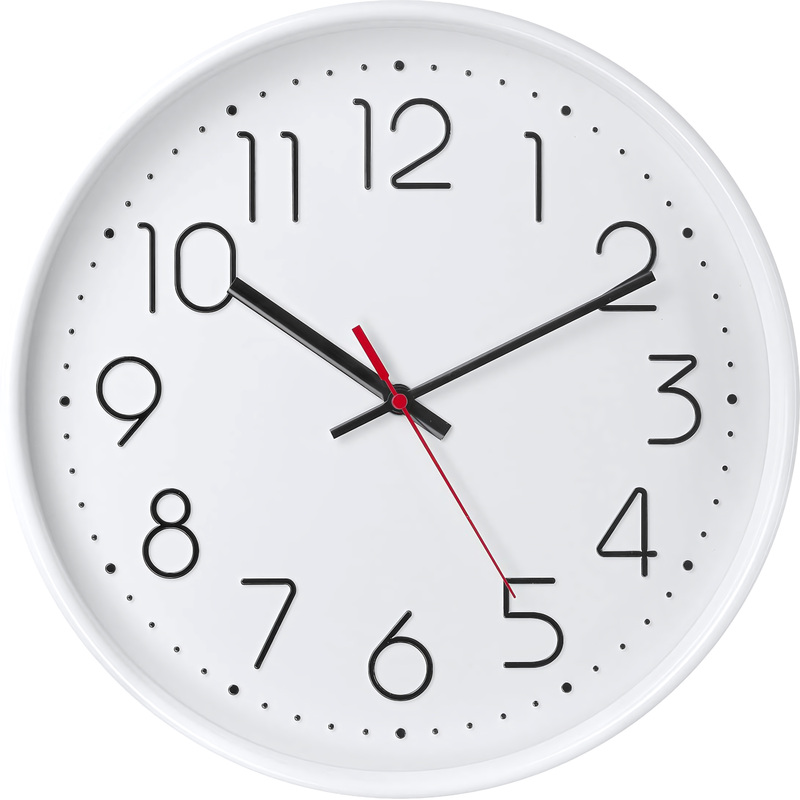 Изображение товара Классические настенные часы Troyka 76771783 с арабскими цифрами