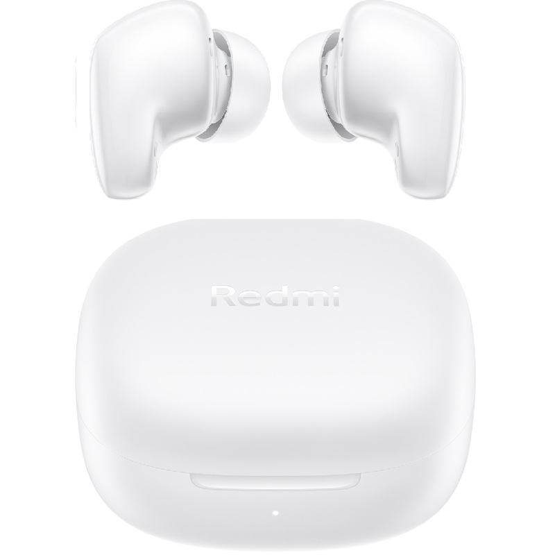 Изображение товара Беспроводные наушники Xiaomi Redmi Buds 6 Play белые с шумоподавлением и чехлом