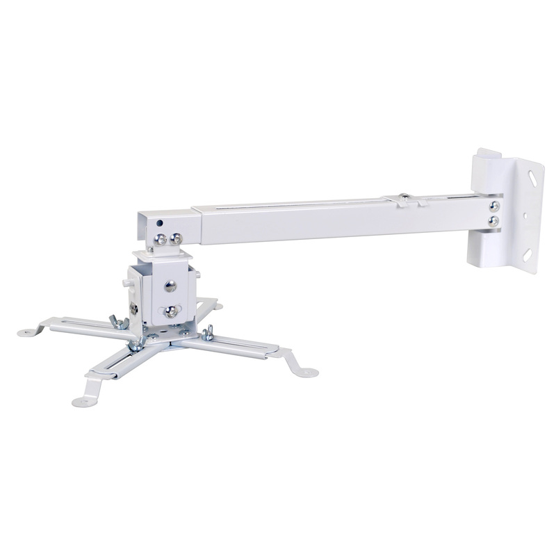 Изображение товара Кронштейн для проекторов Cactus CS-VM-PRE01-WT настенный потолочный белый