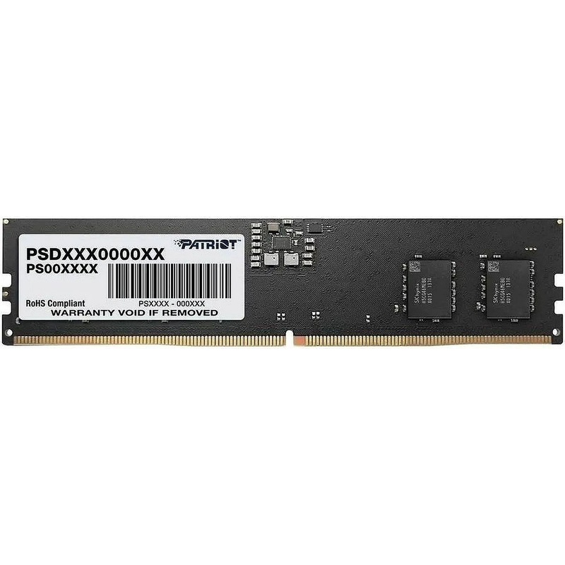 Изображение товара Оперативная память DDR5 Patriot Memory 8 ГБ DIMM 5200 МГц
