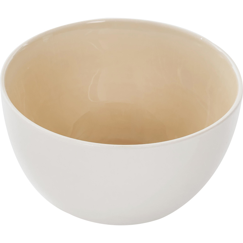 Изображение товара Салатник фарфоровый Samold Aphrodite 13 см 600 мл бежевый/белый (4 штуки в упаковке)