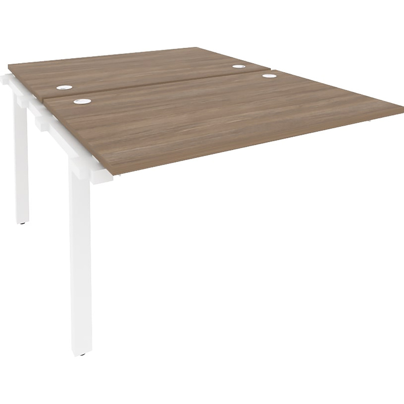 Изображение товара Элемент рабочей станции O.M-2.NRS-2.8 - дуб аризона/белый, 1180х1635х750 мм