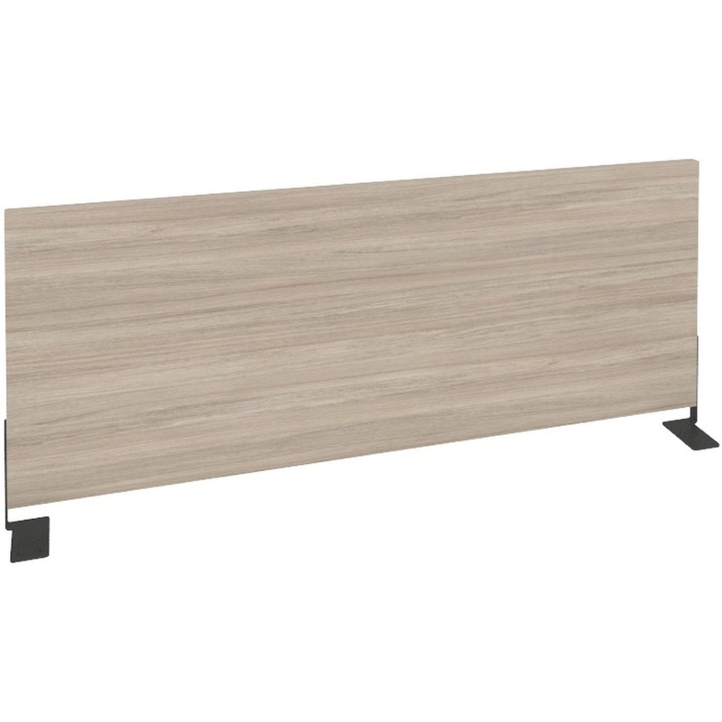 Изображение товара Экран к столу Onix O.EKR-98 с креплением боковой (дуб аттик/антрацит, 980х18х370 мм)