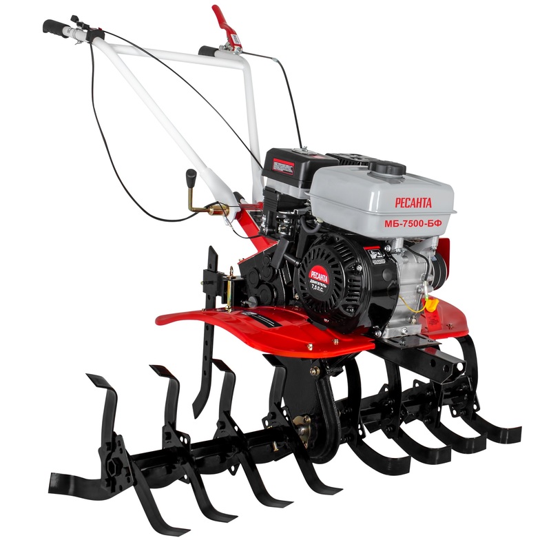 Изображение товара Бензиновый культиватор Ресанта МБ-7500-БФ 5520 Вт для обработки почвы