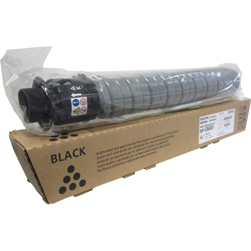 Изображение товара Оригинальный лазерный картридж Ricoh MP C6003 черный 33000 страниц