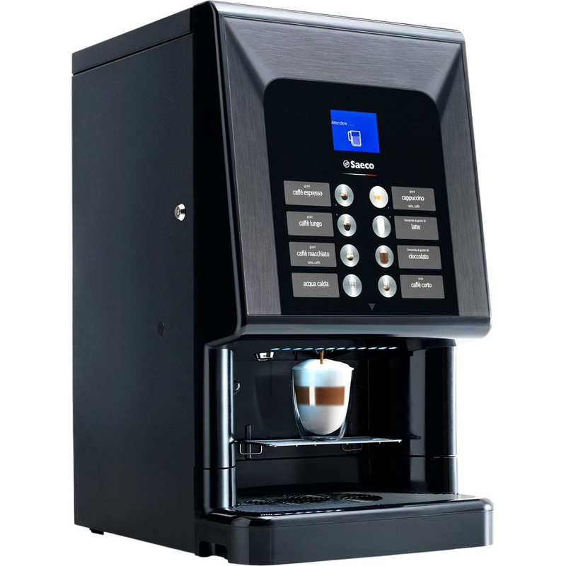 Изображение товара Уценка. Кофемашина с капучинатором Saeco Phedra Evo Espressо чёрная (10000068)