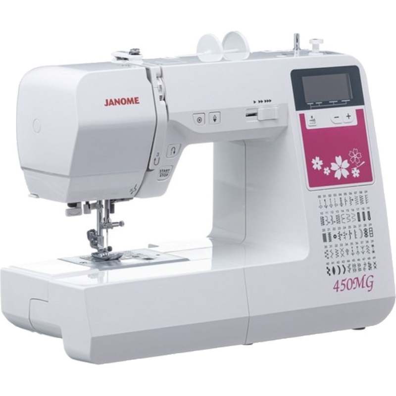 Изображение товара Швейная машина Janome 450MG с расширенными возможностями шитья Изображение товара Швейная машина Janome 450MG с расширенными возможностями шитья