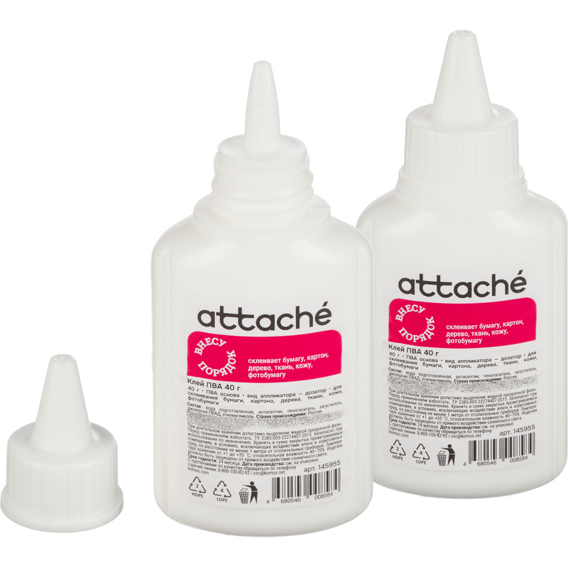 Клей ПВА 40 г Attache