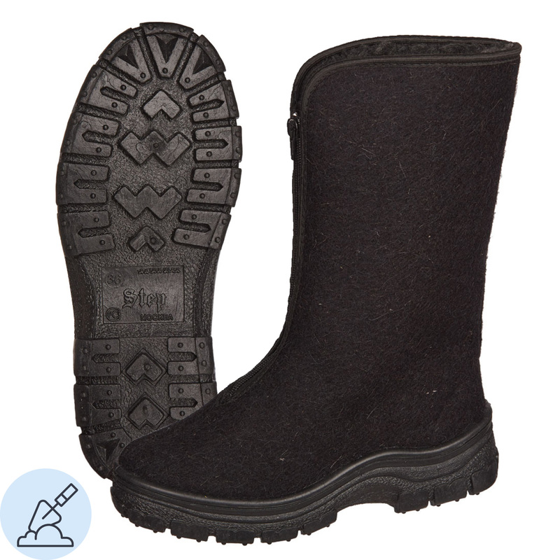 Изображение товара Женские зимние полусапоги Прощай молодость черные сапоги утепленные размер 39