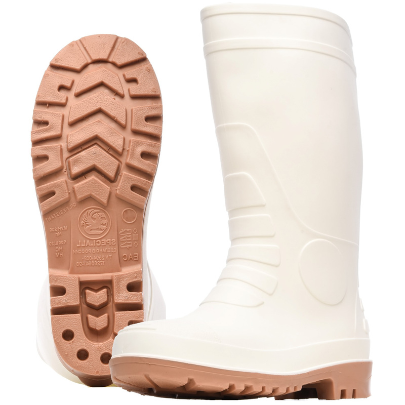 Изображение товара Рабочие сапоги из ПВХ с защитными свойствами модель 189/2-00 белые 41 размер