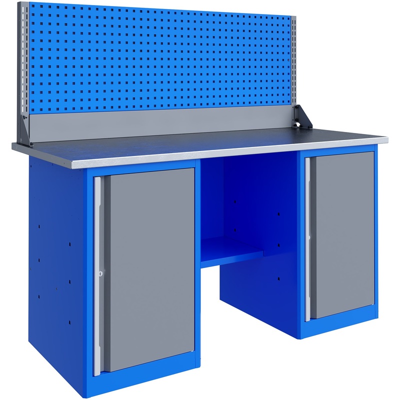 Изображение товара Верстак слесарный Верстакофф TNC 161.77.1-1 с тумбами и полками