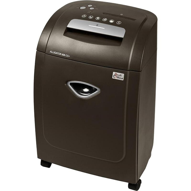 Изображение товара Шредер ProfiOffice Alligator 608CC+ 5 уровень секретности 32 л