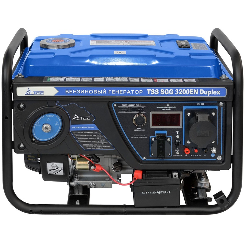 Изображение товара Генератор бензиновый TSS SGG 3200EN Duplex - надежный и мобильный источник энергии