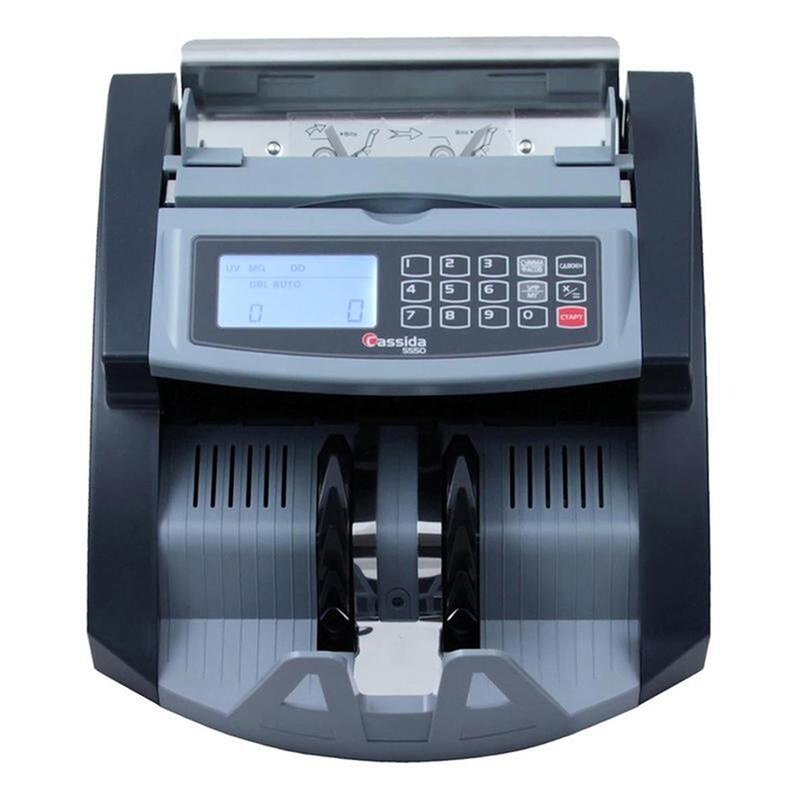 Изображение товара Счетчик банкнот Cassida 5550 UV компактный для ритейла multivalue