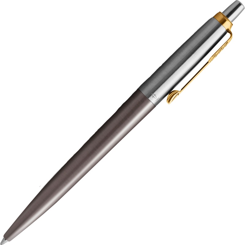 Изображение товара Уценка. Ручка шариковая Parker Jotter XL Grey GT цвет чернил синий, цвет корпуса серый (артикул производителя 2213722)