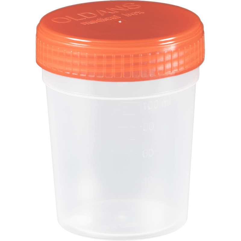 Изображение товара Контейнер для сбора биоматериалов Олданс 120 мл стерильный 340 шт