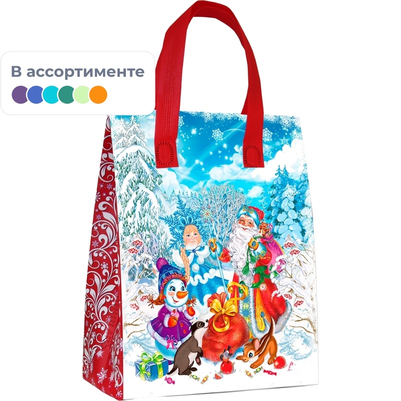 Изображение товара Новогодний сладкий подарок Азбука Праздника В сказочном лесу 1000 г