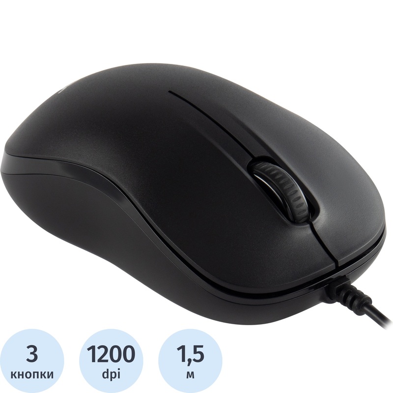 Изображение товара Мышь проводная Acer OMW140 черная (ZL.MCEEE.00L)