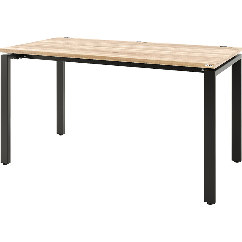 Изображение товара Стол прямой Zamm Формат 10279 дуб бардолино/чёрный 1200х700х745 мм