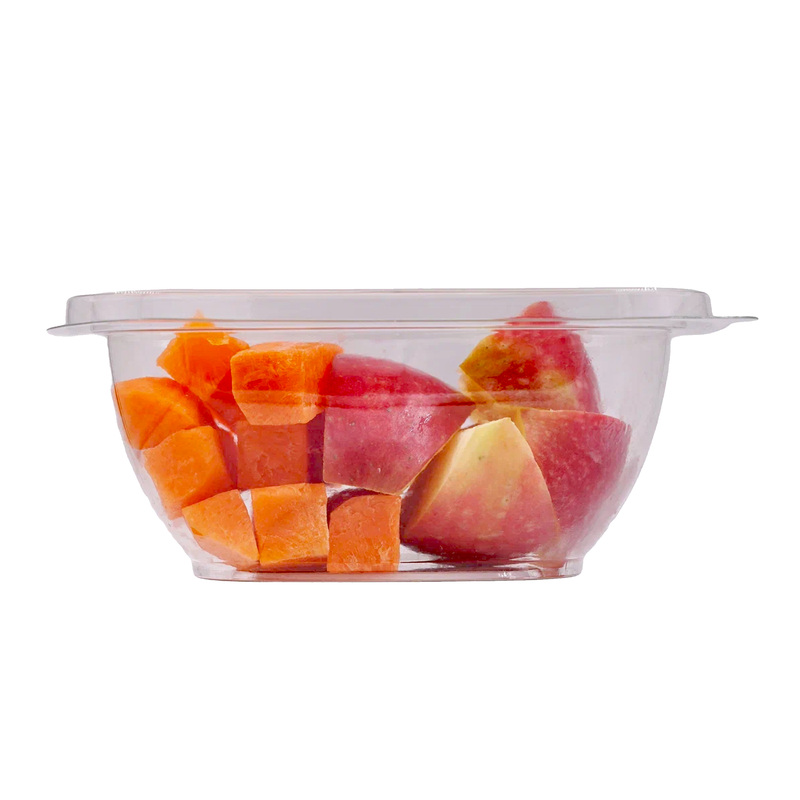 Изображение товара Фруктовый микс яблоко красное и морковь 60 шт по 150 г в пластиковой упаковке