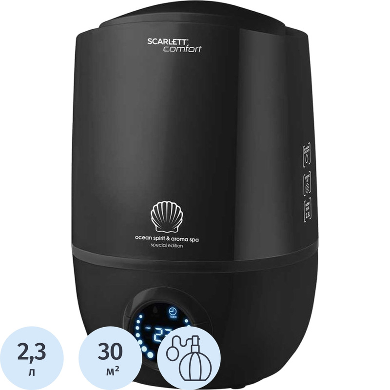 Изображение товара Уценка. Увлажнитель воздуха Scarlett SC-AH986E10 черный