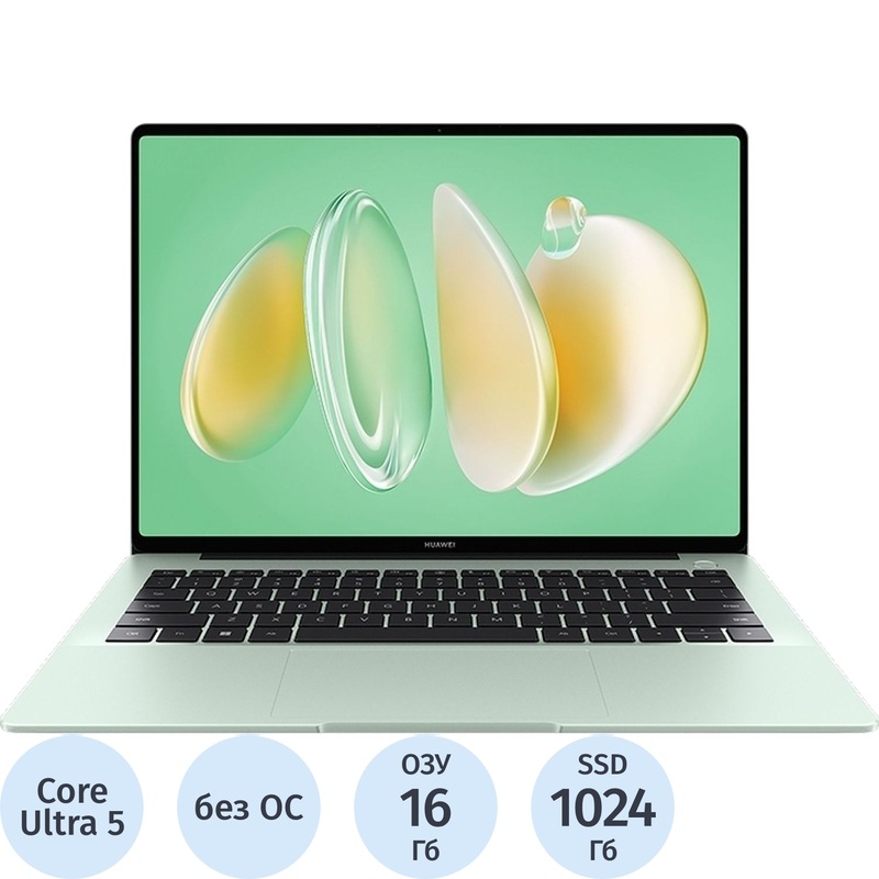 Изображение товара Ноутбук Huawei MateBook 14 FLMH-X 14 дюймов, Intel Core Ultra 5, 16 ГБ, SSD 1024 ГБ