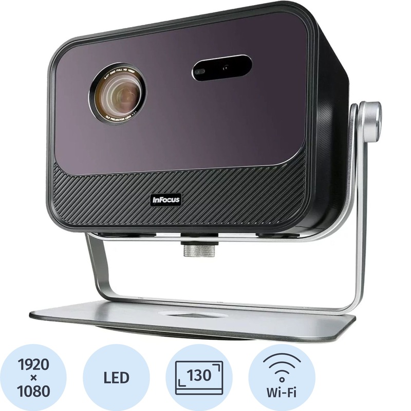 Изображение товара Проектор InFocus IN3038SL с разрешением 1080p, Wi-Fi, HDR, DLP