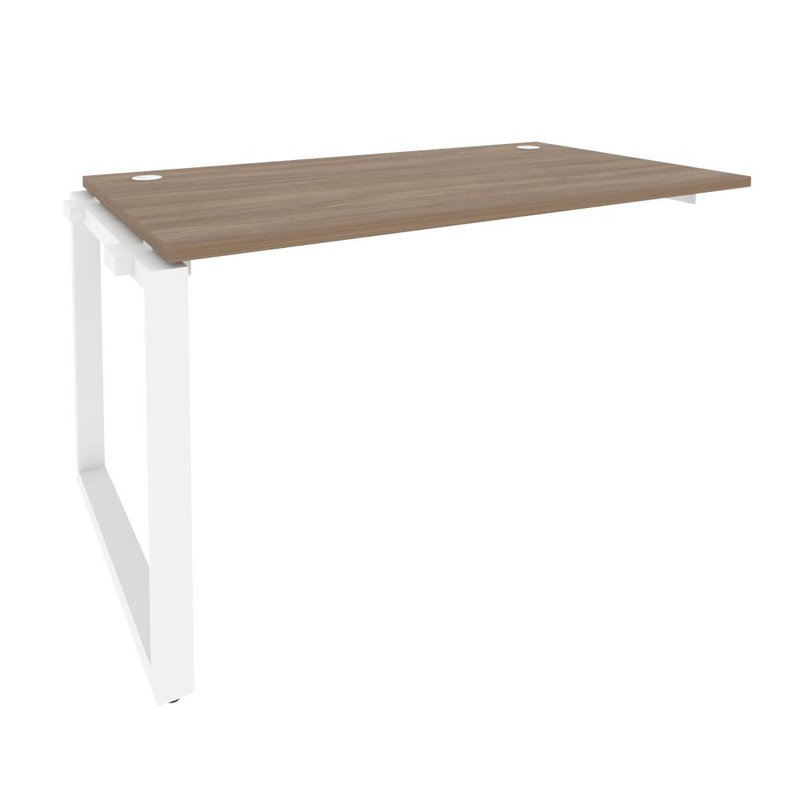 Изображение товара Элемент рабочей станции Onix-O O.MO-1.NRS-3.8 (дуб аризона/белый, 1380х800х750 мм)