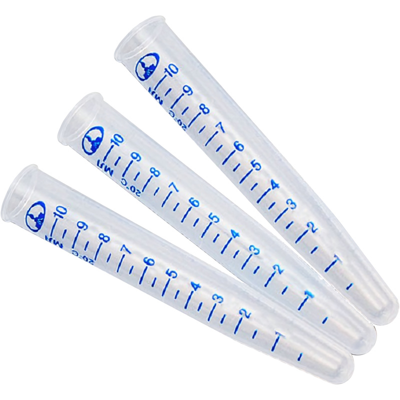 Изображение товара Пробирка лабораторная 10 мл без крышки, 100 штук, из полипропилена