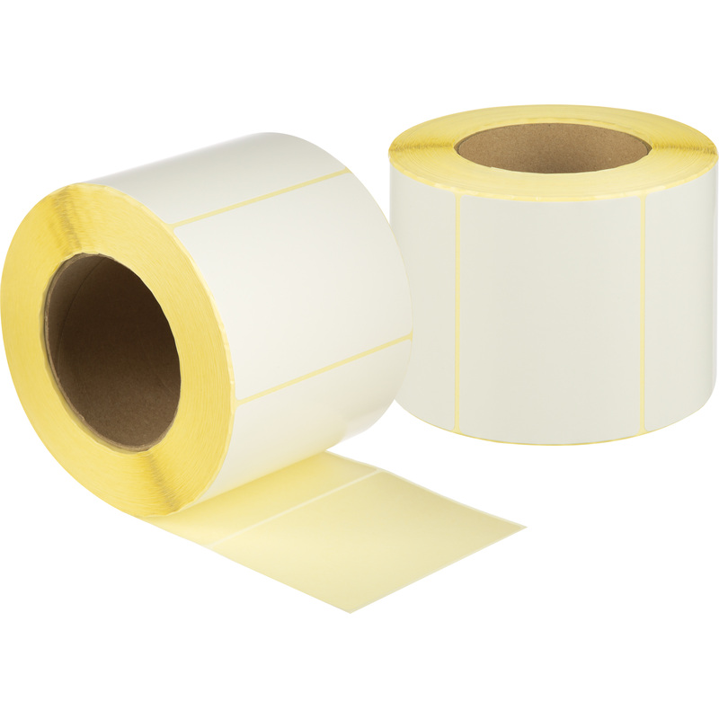 Изображение товара Термотрансферные этикетки 60х80 мм подходящие для печати штрихкодов