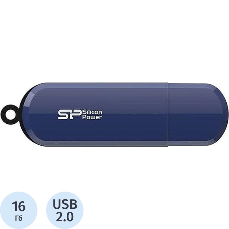 Изображение товара Флешка USB 2.0 16ГБ Silicon Power LuxMini 320 — быстрая память для хранения