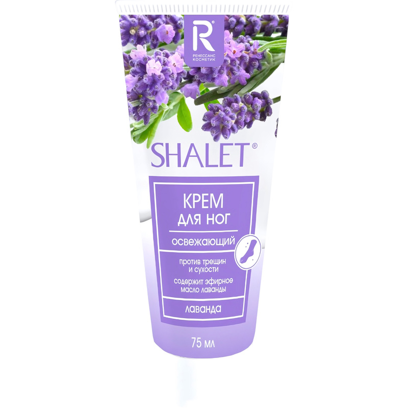 Изображение товара Крем для ног Ренессанс Косметик Shalet Лаванда 75 мл с эффектом снятия усталости