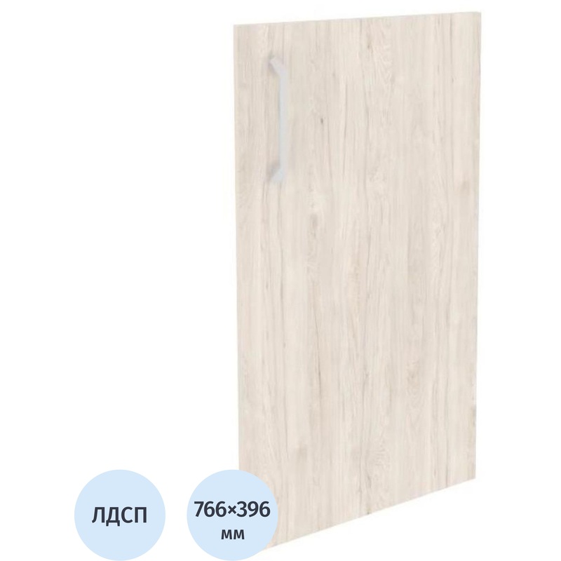 Изображение товара Дверь низкая правая Onix O.D-3(R) ЛДСП (денвер светлый, 396х766 мм)
