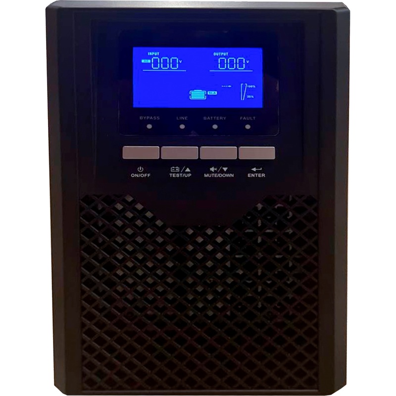 Изображение товара Источник бесперебойного питания Turbosky PT 1000VA онлайн 1000 ВА с дисплеем