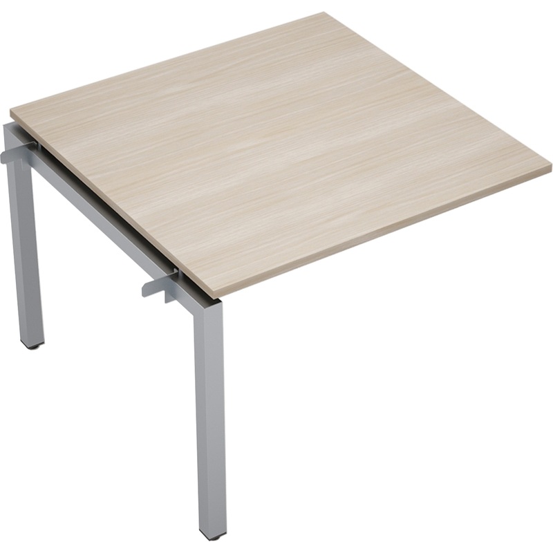 Изображение товара Стол для переговоров Avance 6МПС.501 шамони светлый/алюминий матовый 1000х1000 мм