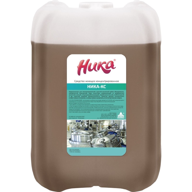 Изображение товара Моющее средство Ника-КС 7 кг (концентрат)
