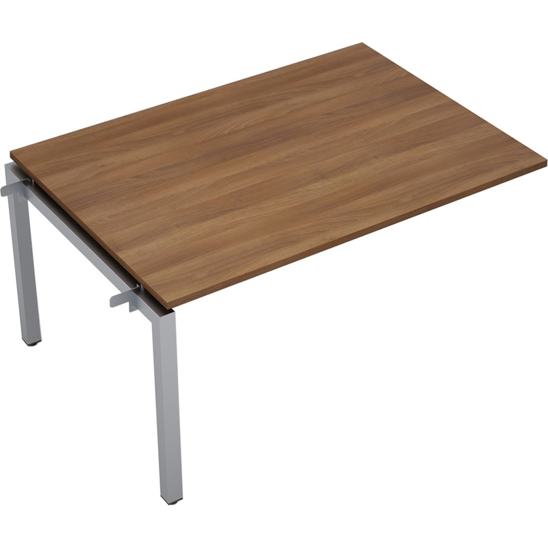 Изображение товара Элемент стола для переговоров Avance 6МПС.503 шамони тёмный/алюминий матовый 1400х1000х750 мм