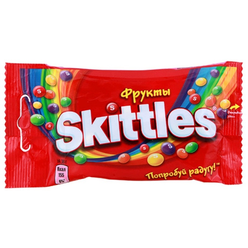 Изображение товара Драже Skittles Фрукты 38 г Изображение товара Драже Skittles Фрукты 38 г