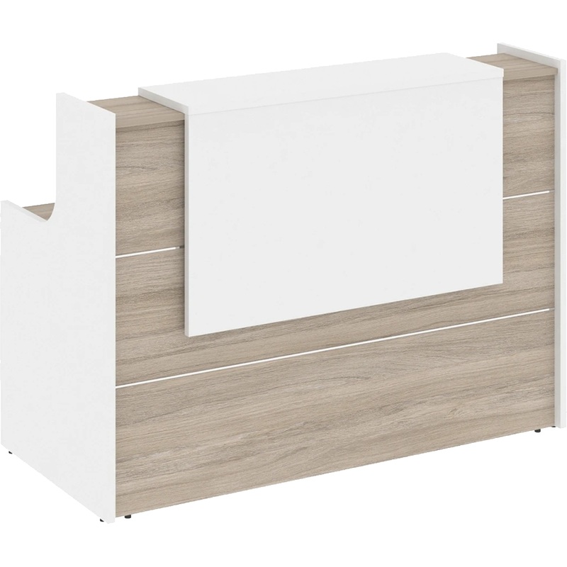 Изображение товара Ресепшн Onix O.R-K-2 белый бриллиант/дуб аттик 1630х766х1187мм