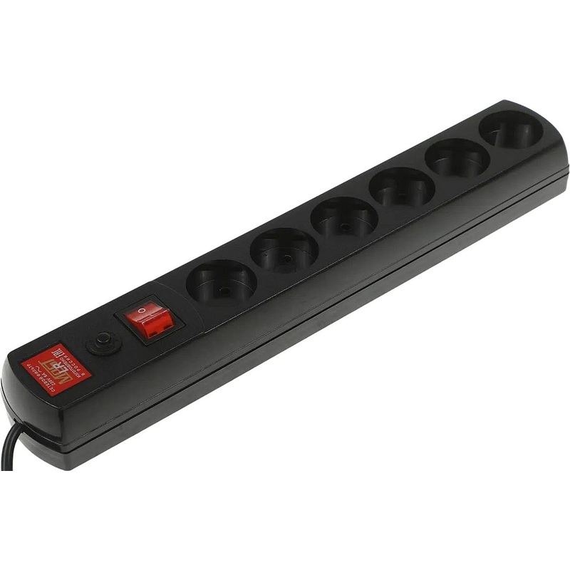 Изображение товара Сетевой фильтр Most LR на 6 розеток длиной 1.7 метра